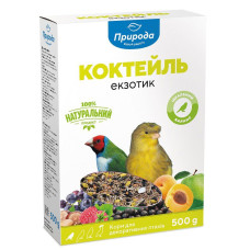 Корм для амадин и канареек Природа Коктейль «Экзотик» 500 г