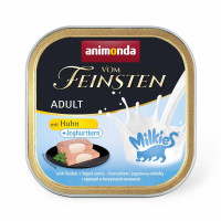 Вологий корм для котів Animonda Vom Feinsten Adult 100 г - курка та йогурт