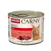 Вологий корм для котів Animonda Carny Adult 200 г - яловичина