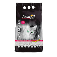 Бентонитовый наполнитель для кошачьего туалета AnimAll 4 кг/5 л - без запаха