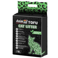 Соевый наполнитель для кошачьего туалета AnimAll Tofu Green Tea 4,66 кг/10 л