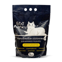 Минеральный наполнитель для кошачьего туалета Белые лапки 5 кг / 6,25 л