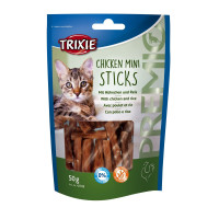 Лакомство для кошек Trixie PREMIO Mini Sticks 50 г - курица