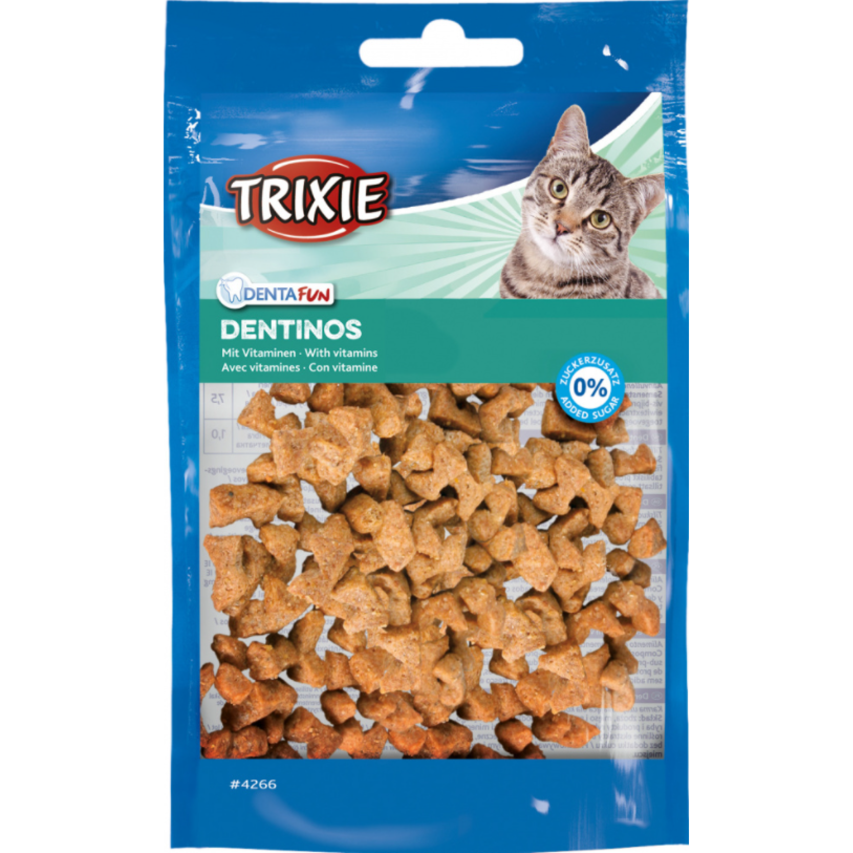 Ласощі для котів Trixie «Denta Fun Dentinos» 50 г (для зубів)
