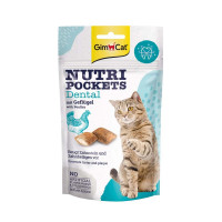 Витаминные лакомства для кошек GimCat Nutri Pockets Dental 60 г