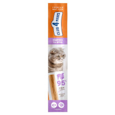 Лакомство для кошек Club 4 Paws Premium Мясная палочка (индейка и ягненок) 50x5 г