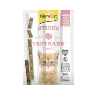 Лакомство для котят GimCat Kitten Sticks 3 шт / 3 г - индейка