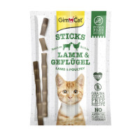 Лакомство для кошек GimCat Sticks 4 шт - ягненок