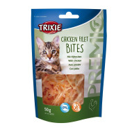 Лакомство для кошек Trixie PREMIO Chicken Filet Bites 50 г - курица