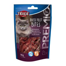 Ласощі для котів Trixie PREMIO Duck Filet Bites 50 г - качка