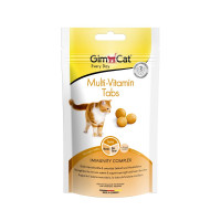 Лакомство для кошек GimCat Multi-Vitamin Tabs 40 г - мультивитамин