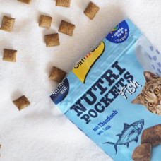 Витаминные лакомства для котов GimCat Nutri Pockets Тунец + Мультивитамин 60 г