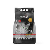 Бентонитовый наполнитель для кошачьего туалета AnimAll 10 л / 8 кг - без аромата