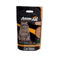 Деревний наповнювач для котячого туалету AnimAll 3 кг / 12 л - без аромату