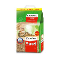 Деревинний наповнювач для котячого туалету Cat's Best ‎Original 5,2 кг / 20,8 л