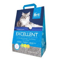 Бентонитовый наполнитель для кошачьего туалета Brit Fresh Excellent 10 кг / 11 л