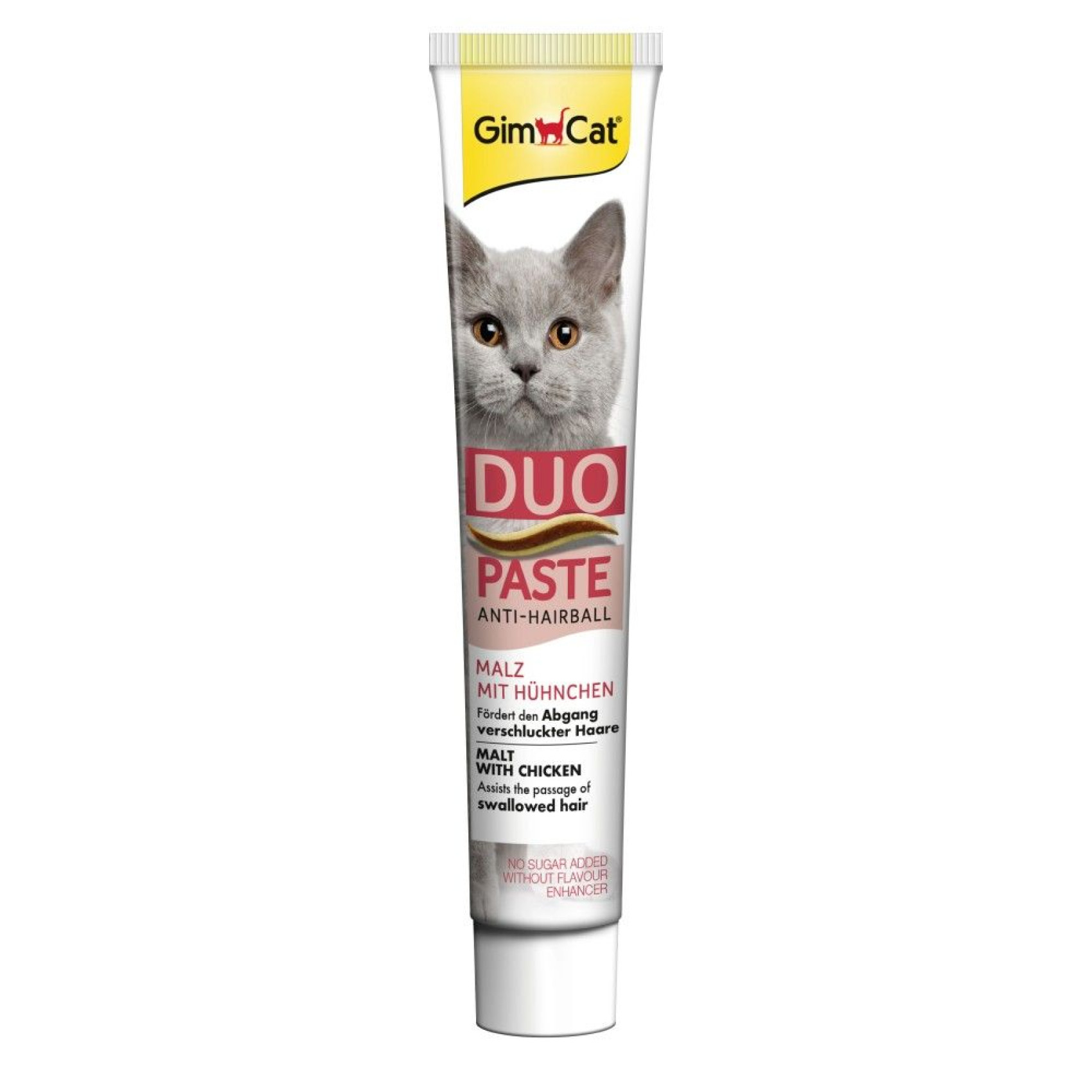 Ласощі для котів GimCat Duo Paste Anti-hairboll 50 г - курка та мальт