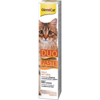 Лакомство для кошек GimCat Duo Paste Anti-hairboll 50 г - сыр и мальт
