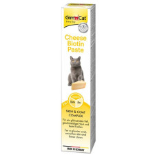 Лакомство для кошек GimCat Cheese Biotin Paste 100 г - сыр с биотином