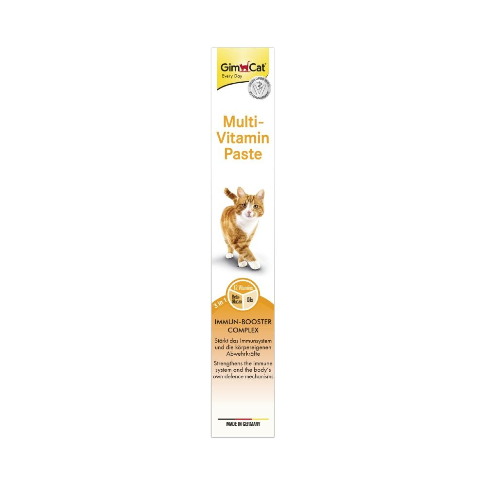 Ласощі для котів GimCat Multi-Vitamin Paste 100 г - мультивітамін