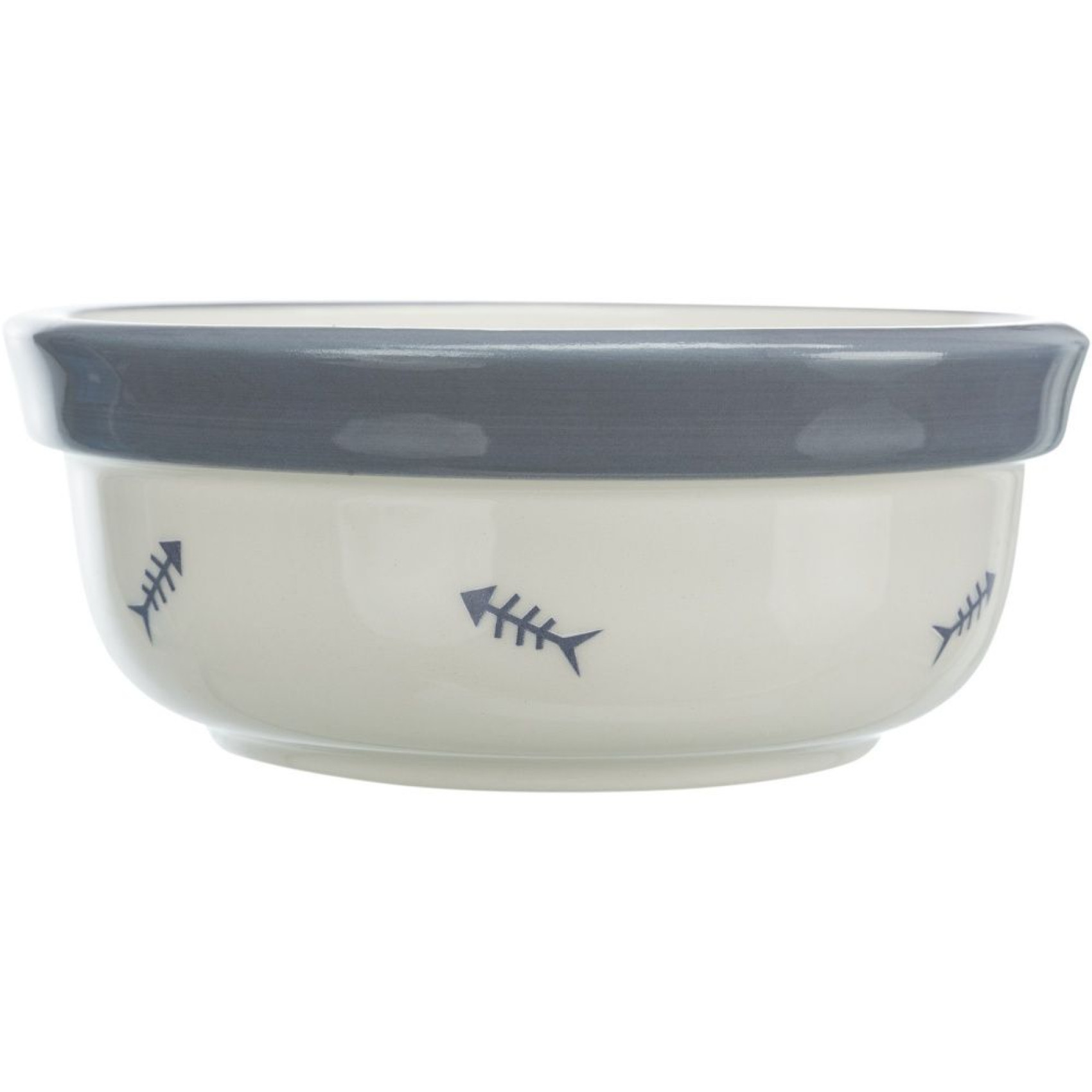 Миски на підставці для котів Trixie Eat on Feet керамічні 2x300 мл/12 см - білий