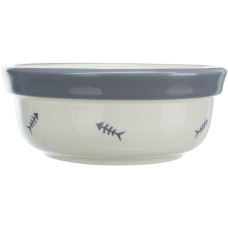 Миски на підставці для котів Trixie Eat on Feet керамічні 2x300 мл/12 см - білий
