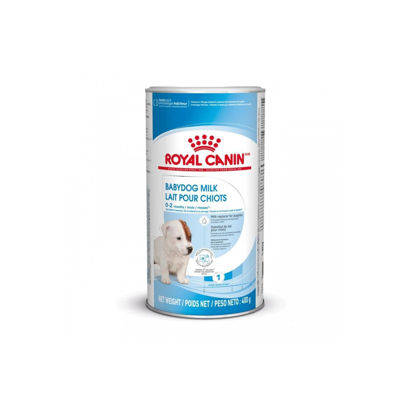 Купити Замінник молока для цуценят Royal Canin Babydog Milk від народження до від'єму 0.4 кг.