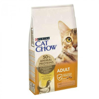 Сухий корм Purina Cat Chow (Кет Чау) Adult Turkey & Chicken для кішок з індичкою та куркою 15 кг