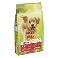 Сухий корм Friskies Dag Active для активних собак, з яловичиною 2.4 кг