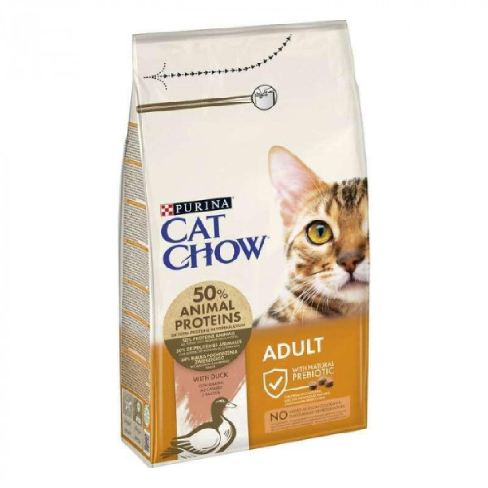 Купити Сухий корм Purina Cat Chow (Кет Чау) Adult Duck для кішок з качкою 1.5 кг