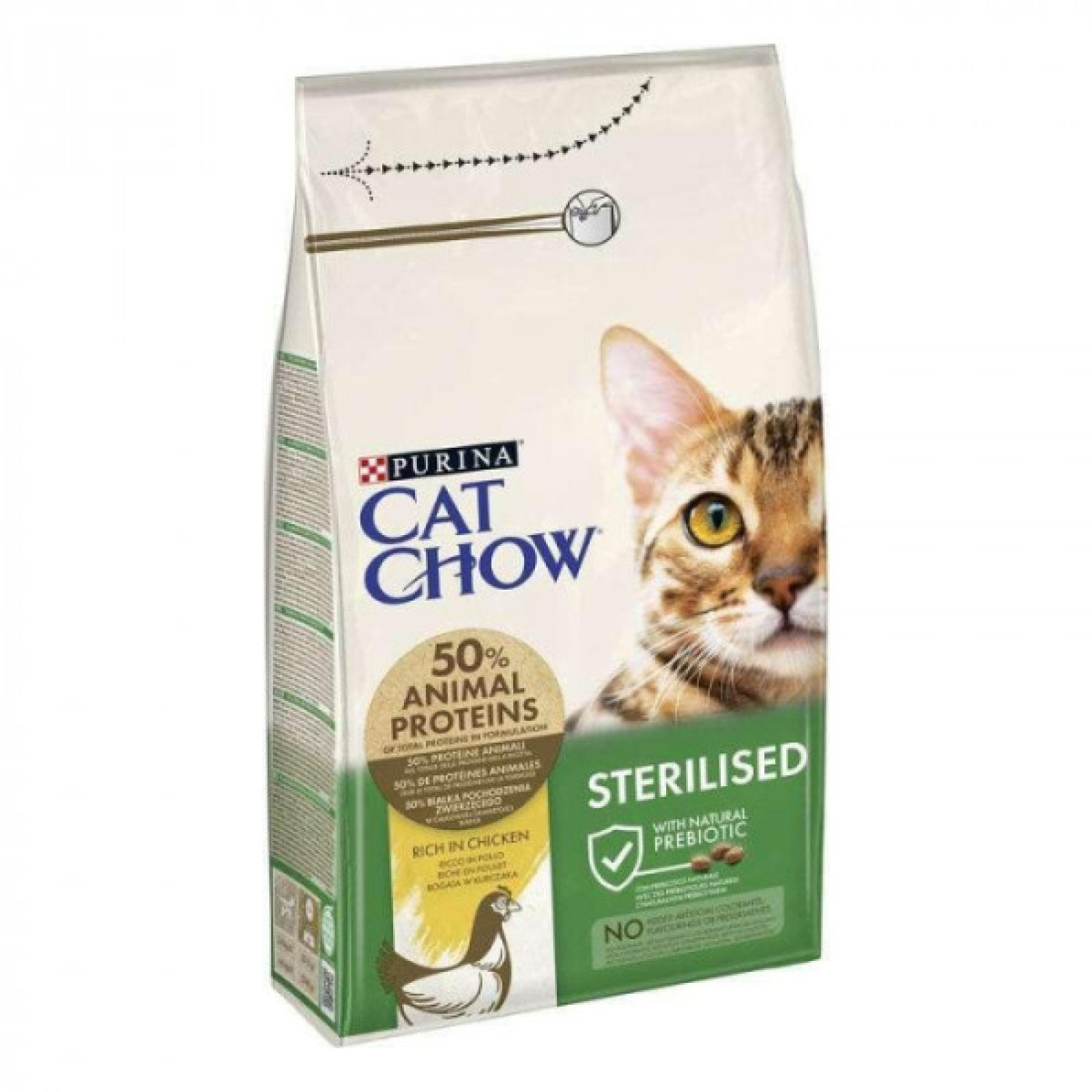 Купити Сухий корм Cat Chow (Кет Чау) Special Care Sterelized Cat Turkey для стерилізованих котів із куркою 1.5 кг
