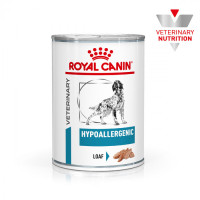 Вологий корм для дорослих собак ROYAL CANIN HYPOALLERGENIC DOG Cans 400 г * 12шт
