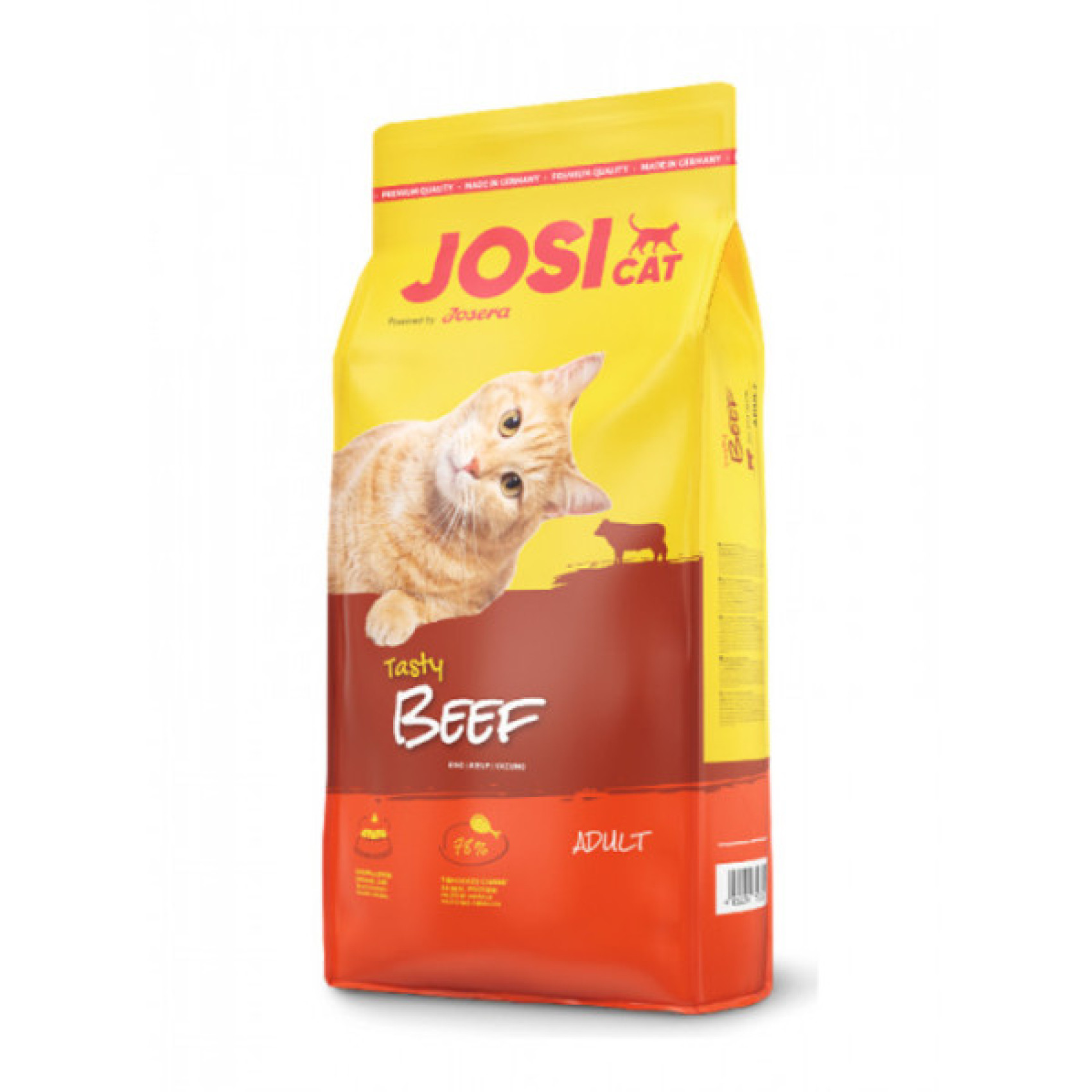 Купити Сухий корм JosiCat Tasty Beef з яловичиною для котів 10 кг