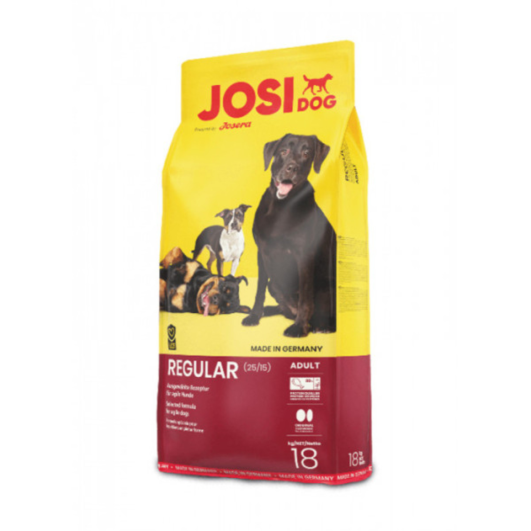 Купити Сухий корм JosiDog Adult Regular (25/12) для дорослих собак з високими енергетичними потребами 15 кг
