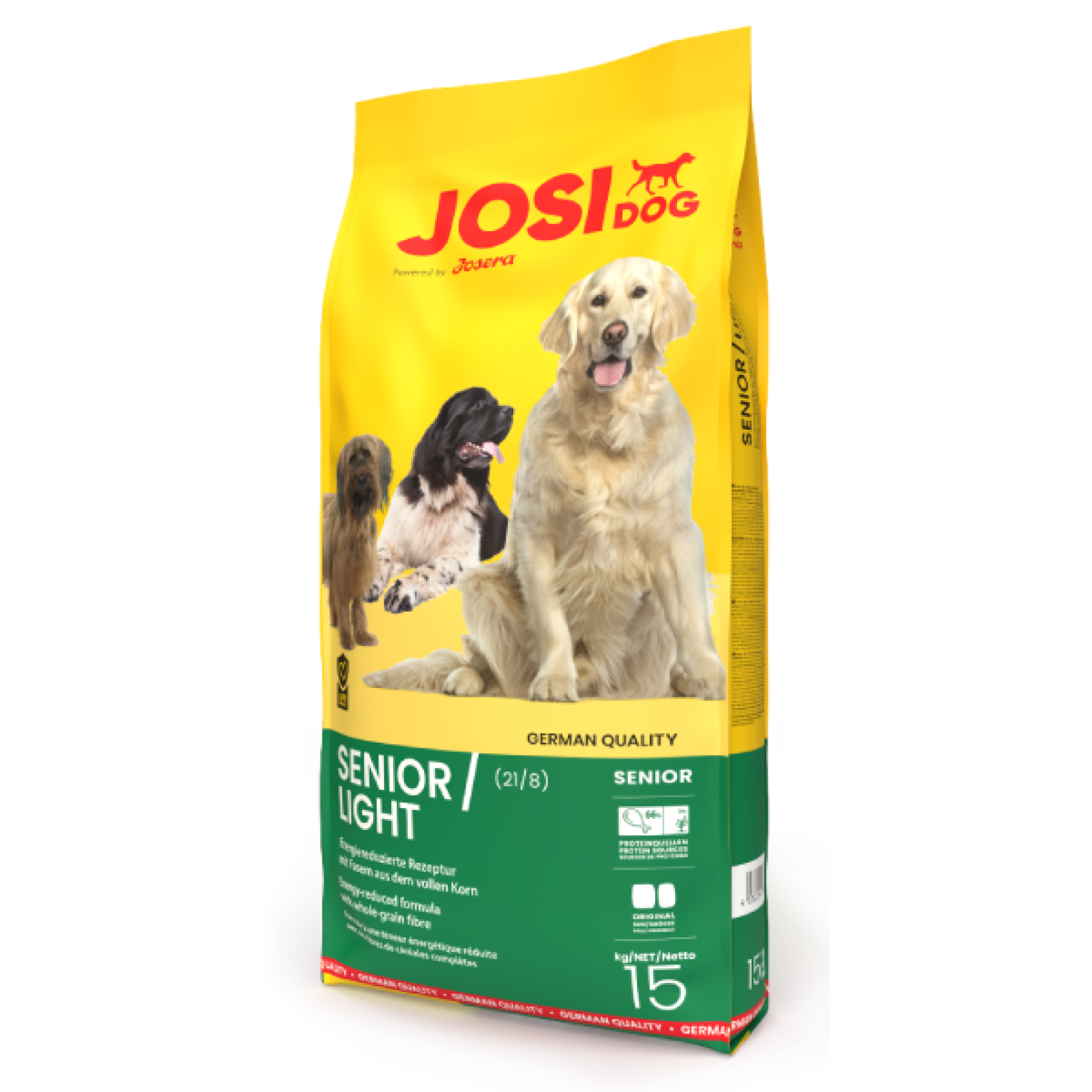Купити Сухой корм JosiDog Senior/Light (Solido) для пожилых и малоактивных собак 15 кг
