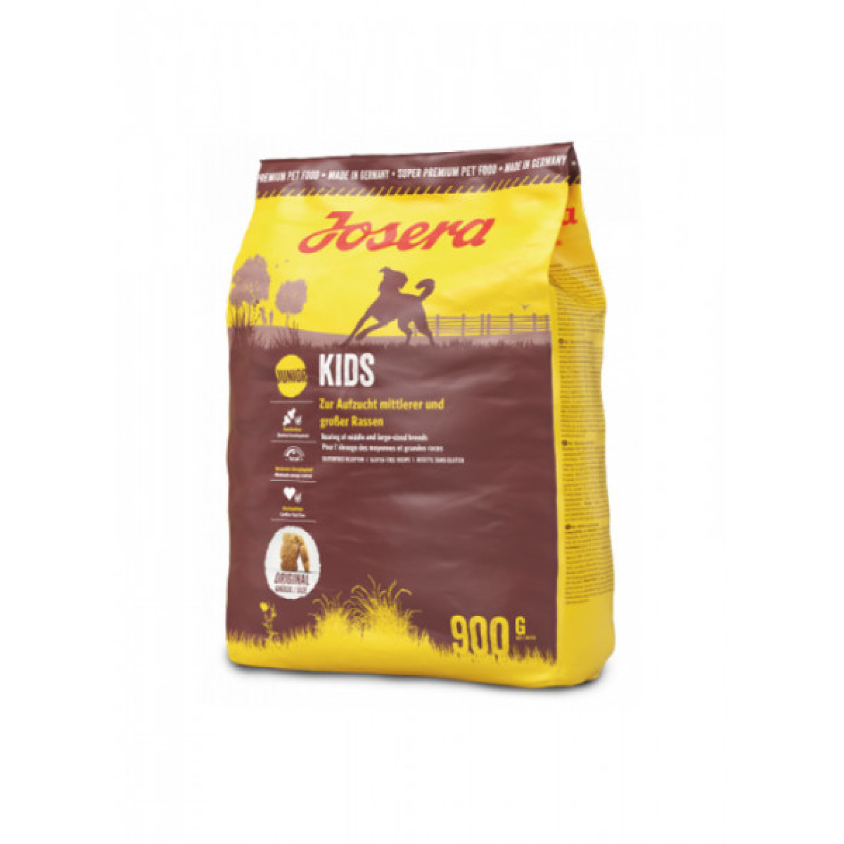 Купити Сухий корм Josera Kids для цуценят і молодих собак середніх і великих порід 900 г