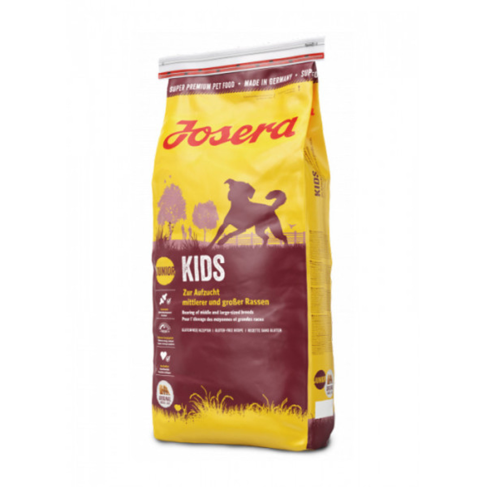 Купити Сухий корм Josera Kids для цуценят і молодих собак середніх і великих порід 12.5 кг