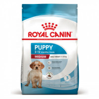 Сухой корм для щенков середніх порід Royal Canin Medium Puppy 4 кг (домашняя птица)
