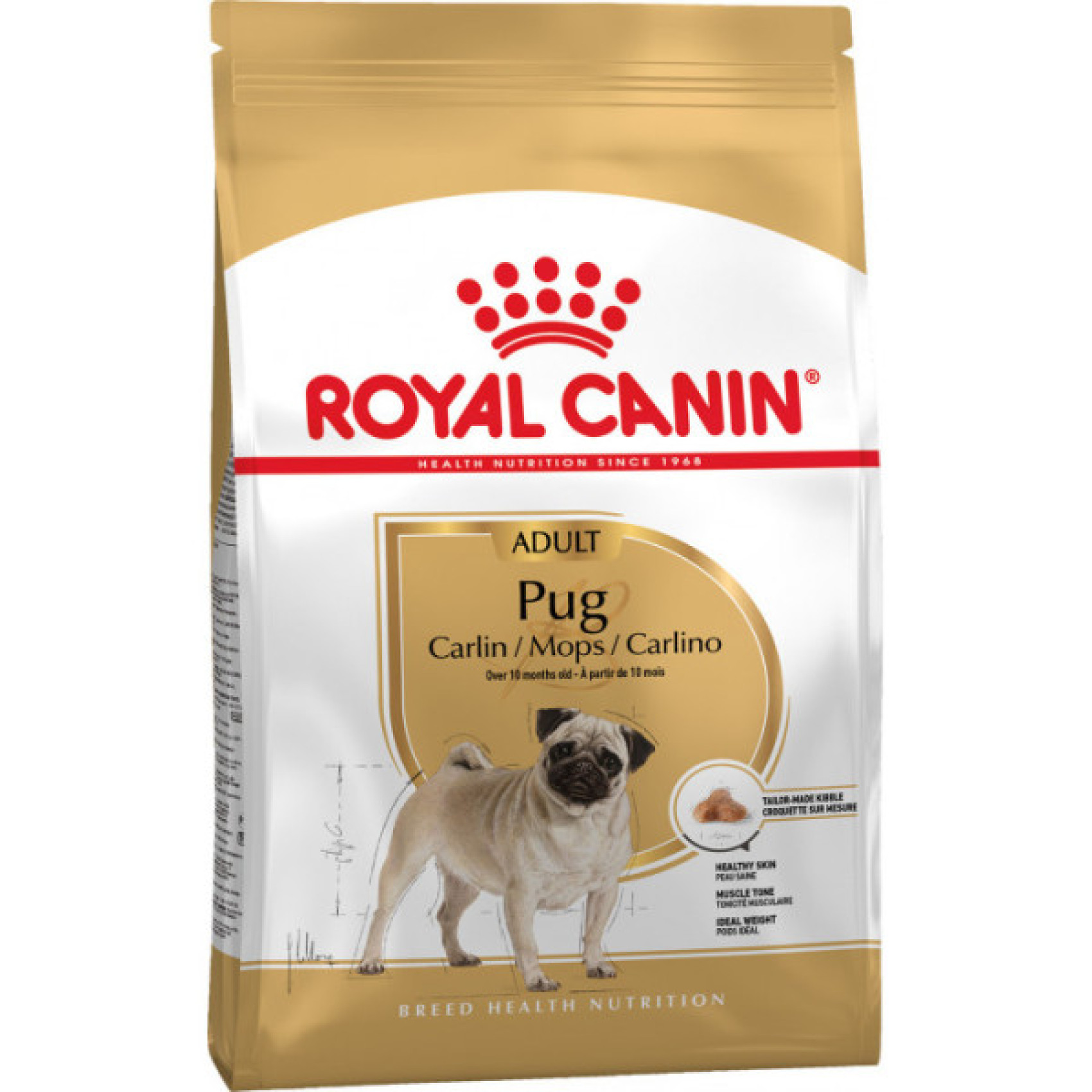 Купити Корм для дорослих собак ROYAL CANIN PUG ADULT 1.5 кг