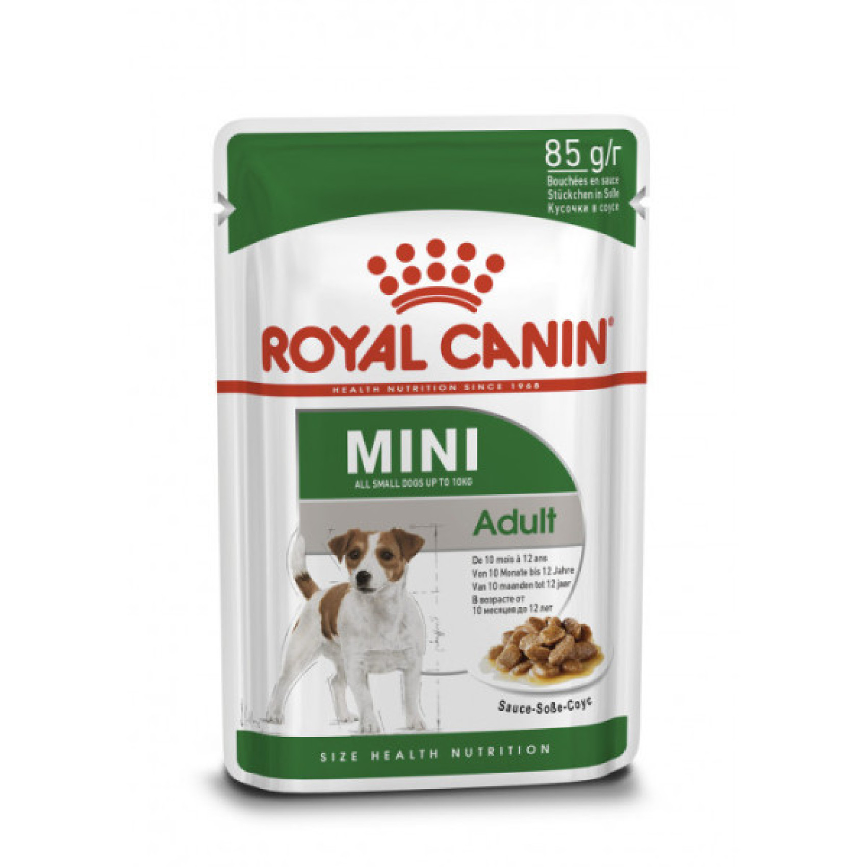 Купити Вологий корм для дорослих собак ROYAL CANIN MINI ADULT  85г * 12 шт блок