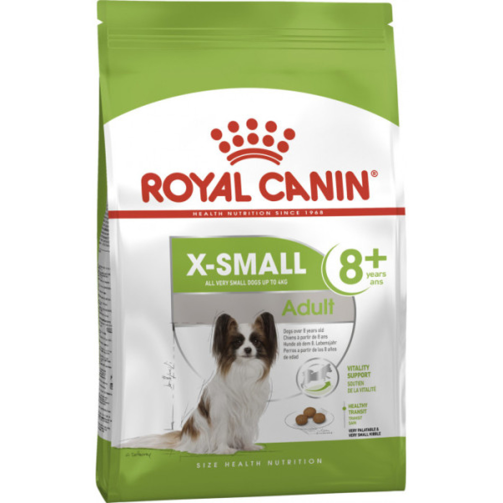 Купити Корм для дорослих собак ROYAL CANIN XSMALL ADULT 8+ 3 кг