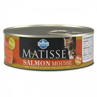Влажный корм Farmina Matisse Cat Mousse Salmon для взрослых кошек, с лососем, 85 г