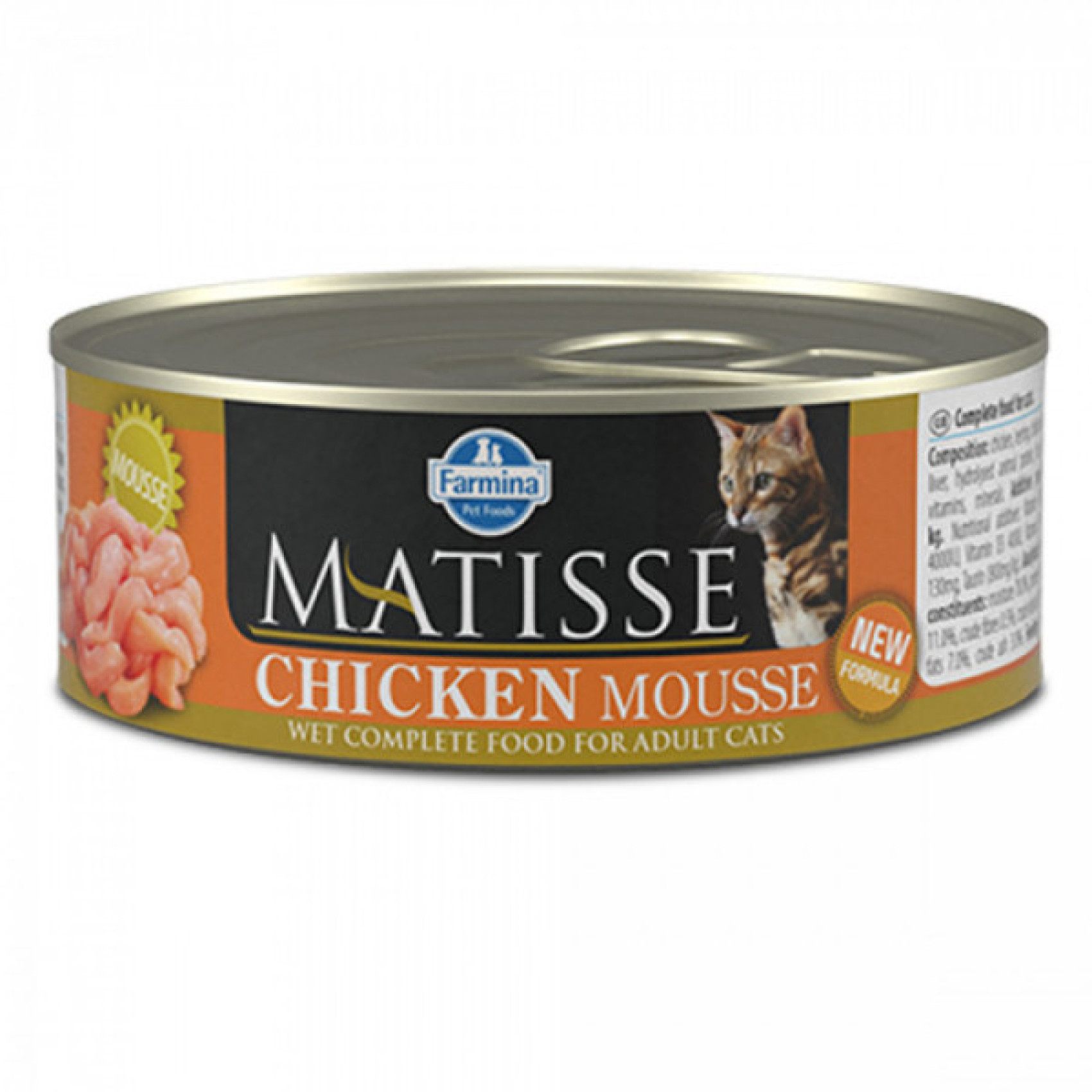 Купити Вологий корм Farmina Matisse Cat Mousse Chicken для дорослих котів, з куркою, 85 г