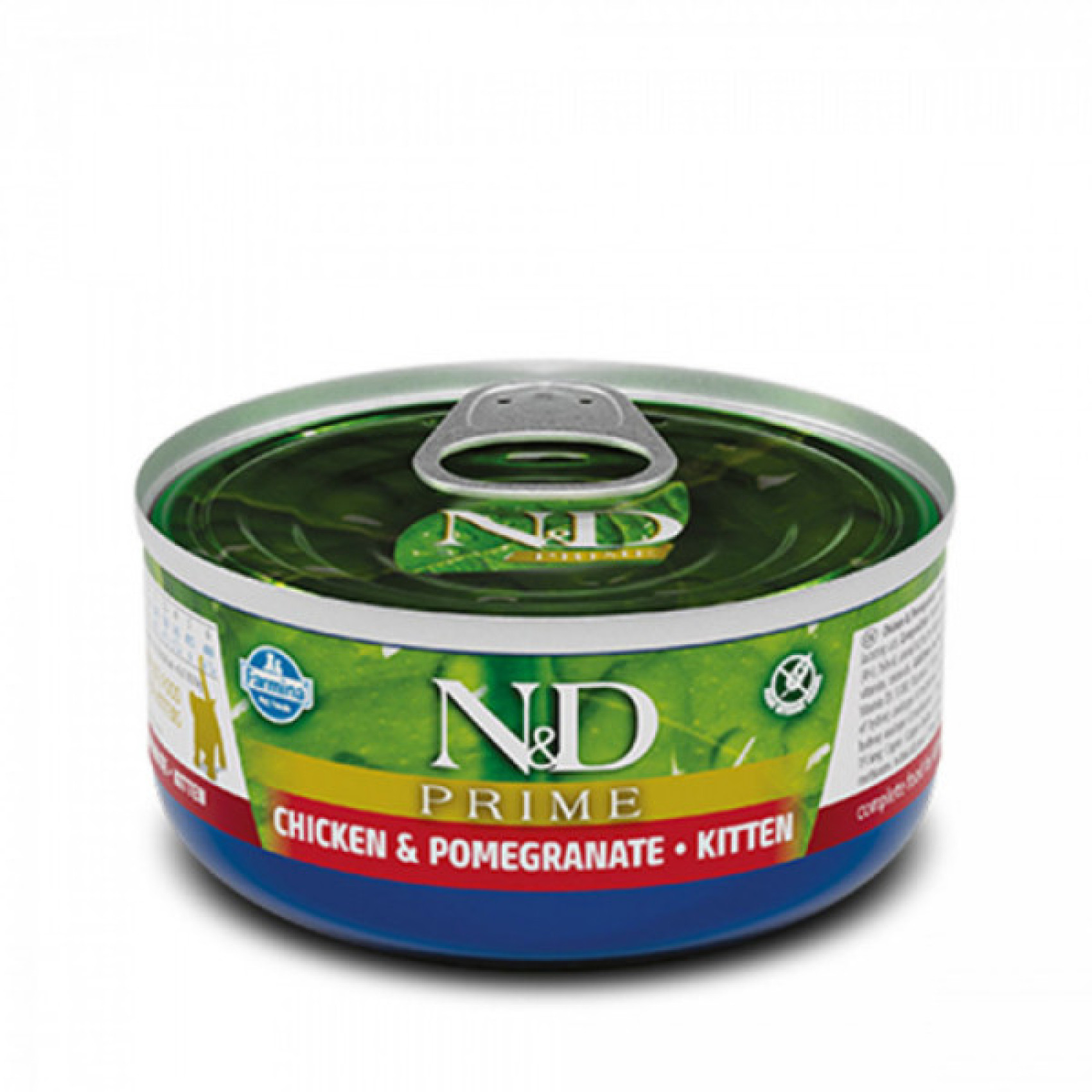 Купити Вологий корм Farmina N&D Grain Free Prime Chicken Kitten для кошенят, беззерновий, з куркою та гранатом, 70 г