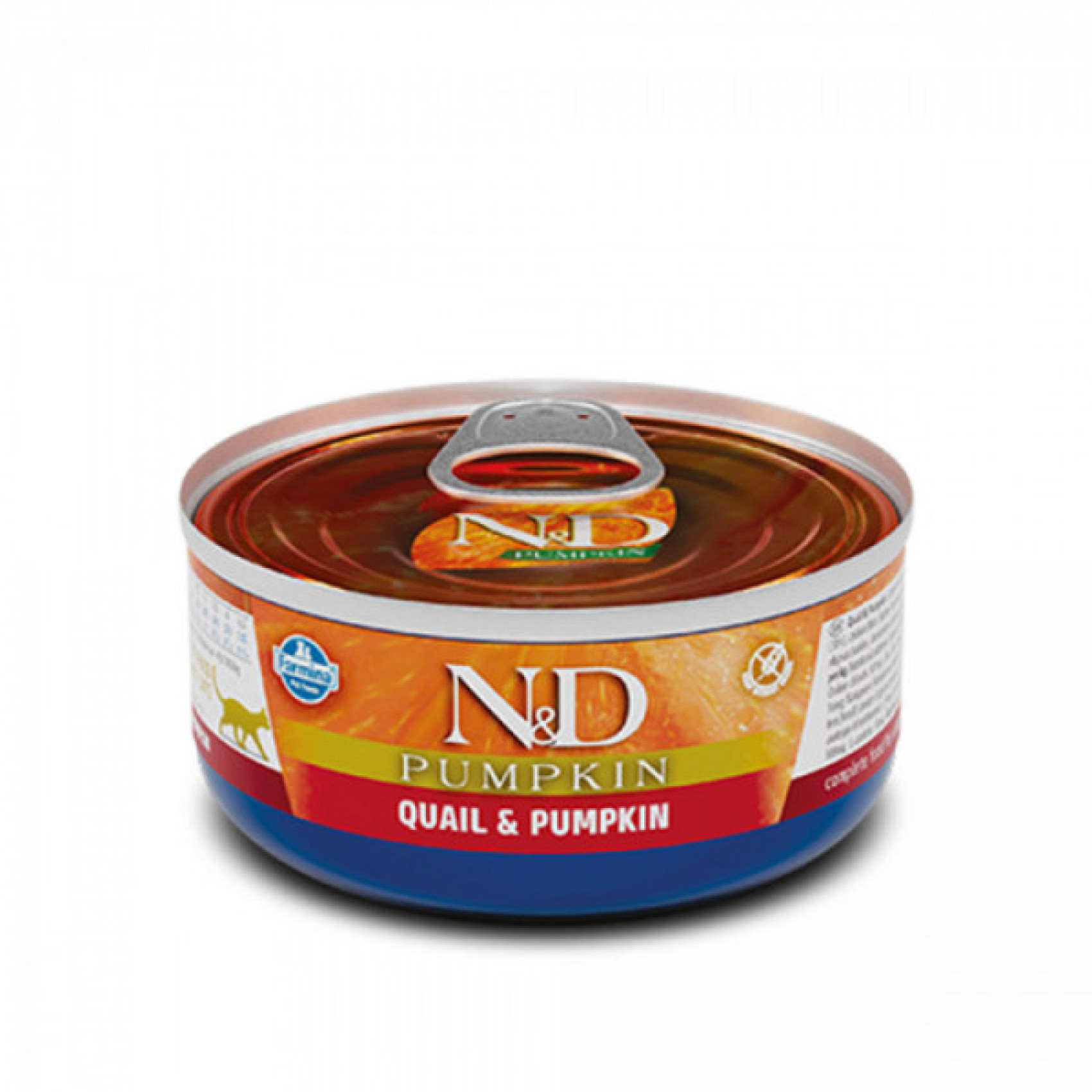 Купити Вологий корм Farmina N&D Grain Free Pumpkin Quail Adult для котів, беззерновий з гарбузом та перепелом, 70 г