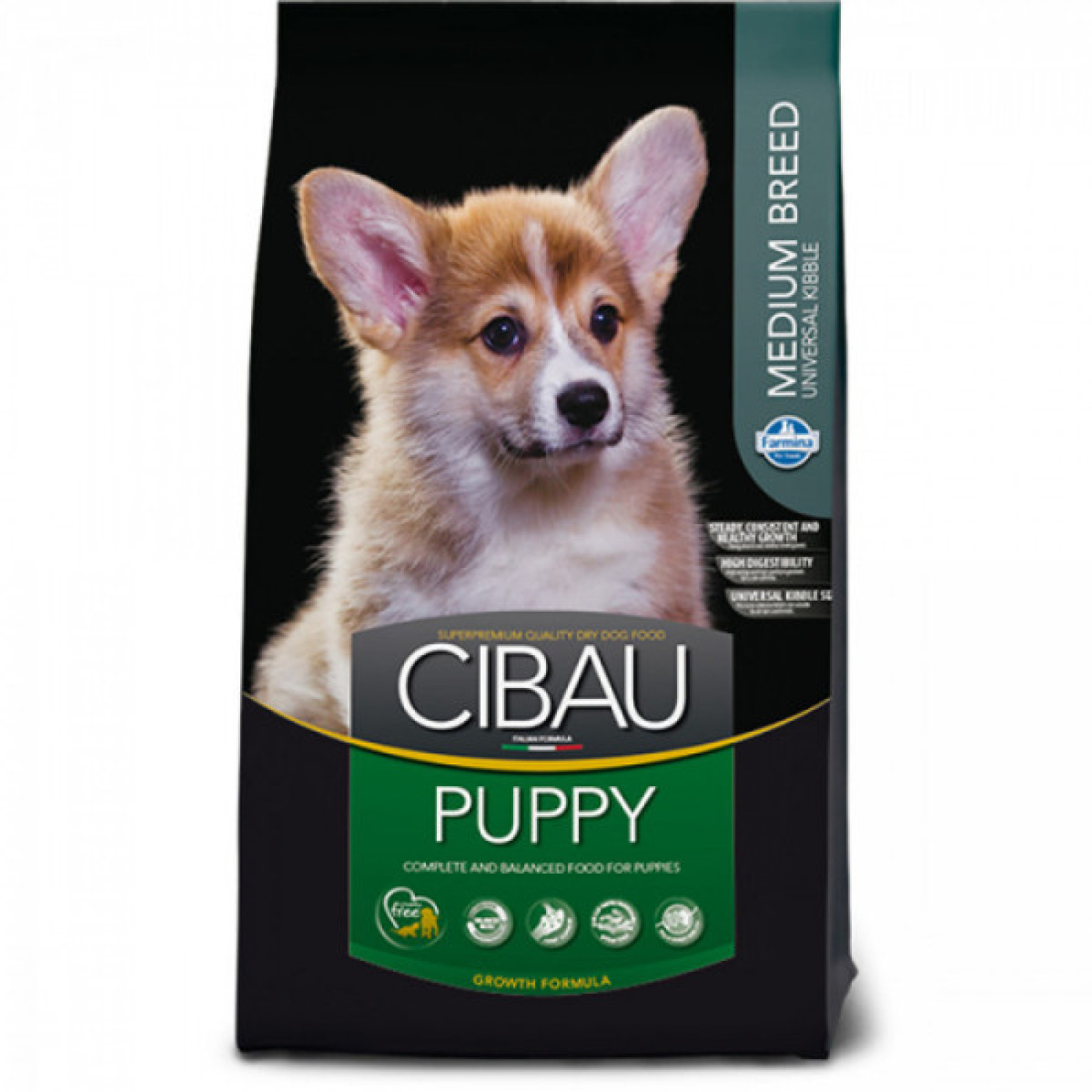 Купити Сухий корм Farmina Cibau Puppy Medium для цуценят середніх порід, з куркою, 12 кг