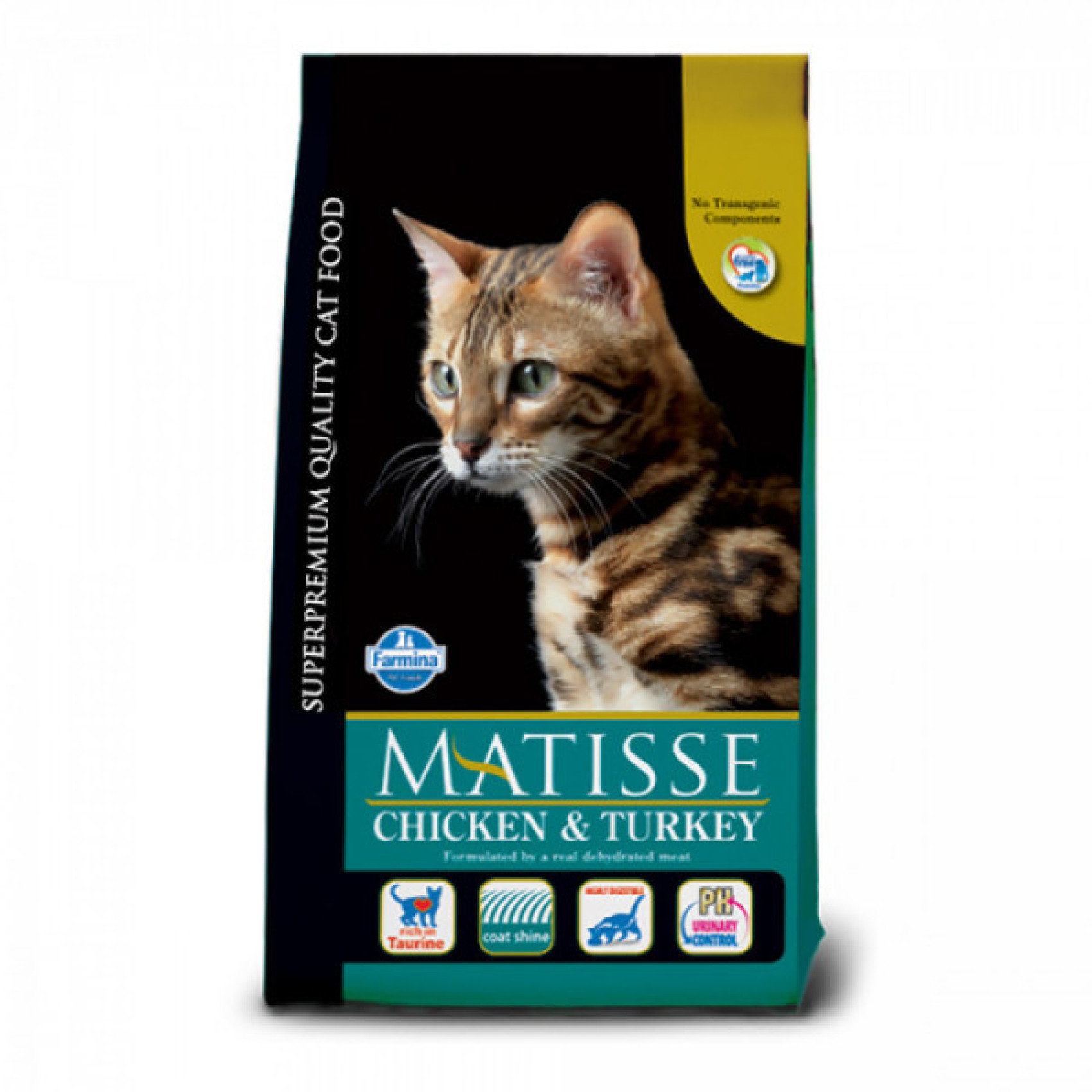 Купити Сухий корм Farmina Matisse Adult Chicken & Turkey для дорослих котів, курка та індичка, 1.5 кг
