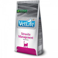 Сухий корм Farmina Vet Life Management Struvite для котів, при рецидивах струвітних уролітів, 400 г