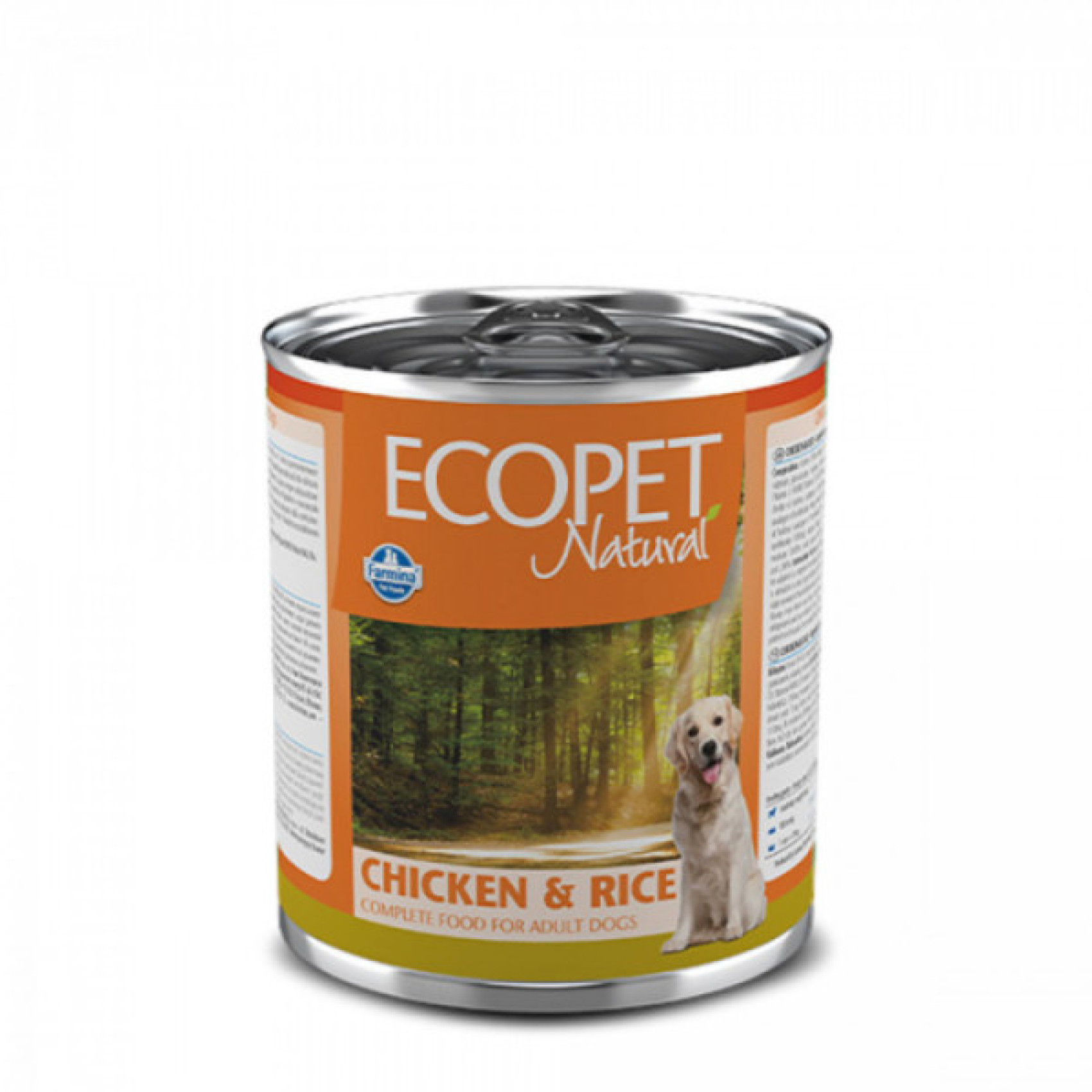 Купити Вологий корм Farmina Ecopet Natural Dog Chicken&Rice для собак, з куркою, 300 г*6шт