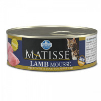 Вологий корм Farmina Matisse Cat Mousse Lamb для дорослих котів, з ягням, 85 г*12 шт
